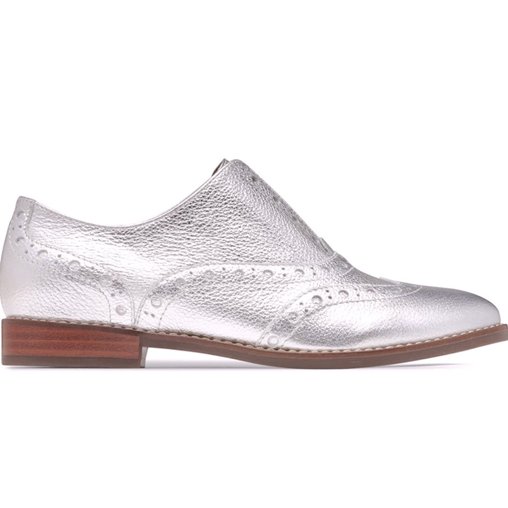 Sold Mercari Vionic Wise Hadley Silver Oxford Shoes size 6.5 - Picture 13 of 14